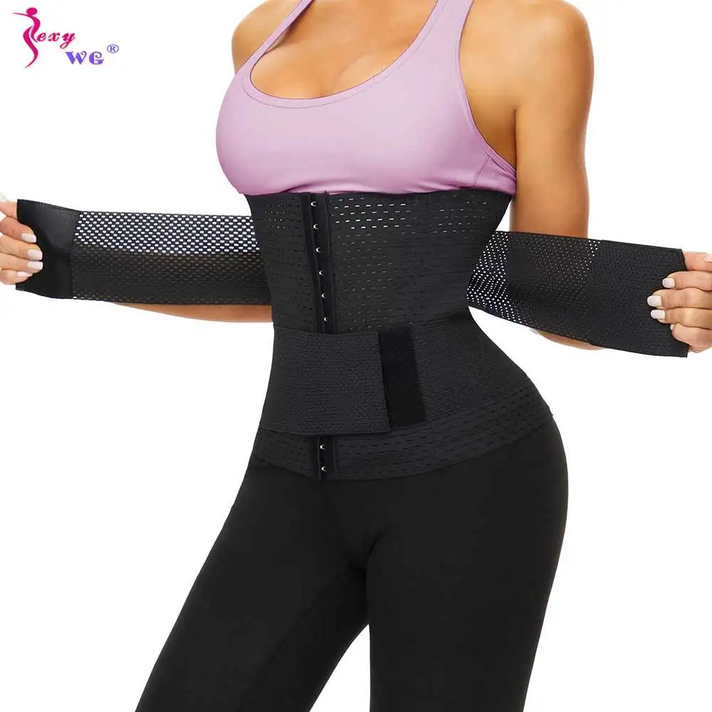 

SEXYWG Women Waist Trainer Belt for Slimming Girdle Strap Weight Loss Belly Band Corset Waist Cincher Body Shaper Fat Burner