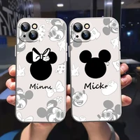 fashion cartoon mickey mouse us phone case for iphone 11 12 13 pro 12 13 mini x xr xs max 6 6s 7 8 plus se 2020 cute funda cover