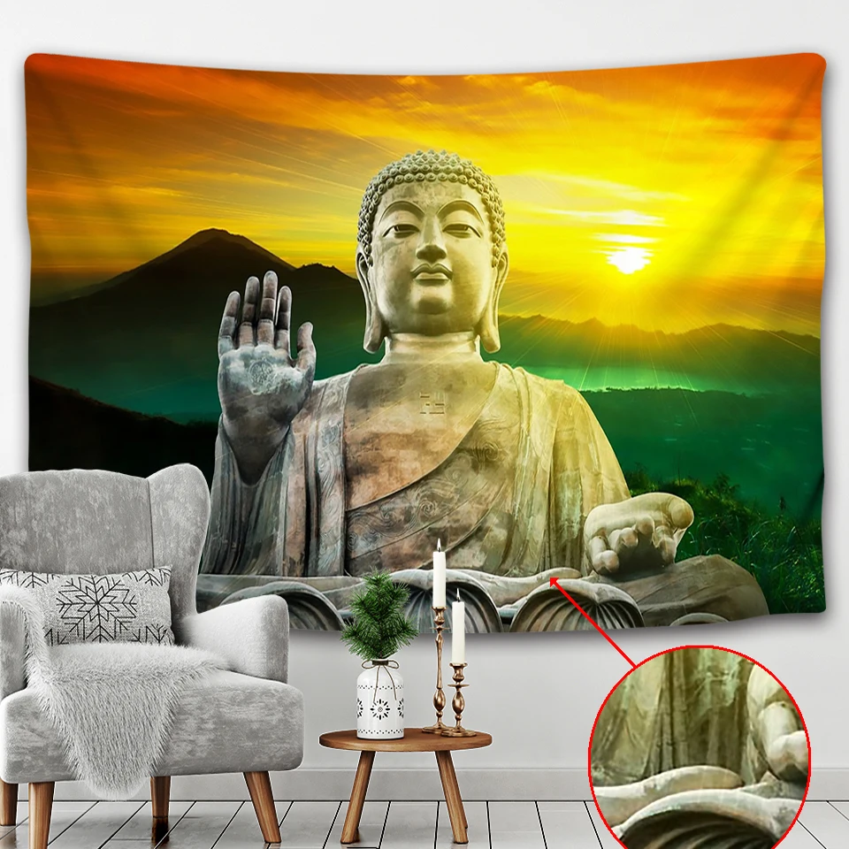 

Indian Buddha meditation chakra tapestry Mandala Tapestry Wall Yoga wall Hippie witchcraft home art decoration