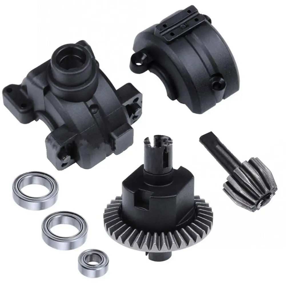 

1 Set Metal Oil-powered Off-road Vehicle Front/Rear Differential Gearbox Assembly Hsp Accessories For 94123 94106 RC Car