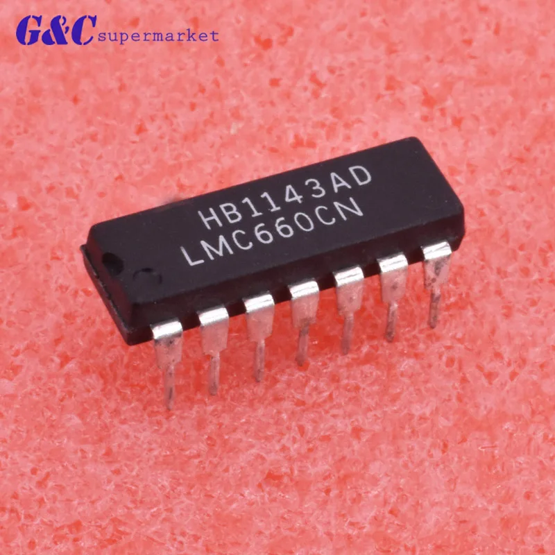 

5/10 шт. LMC660CN DIP-14 LMC660 CMOS NSC четырехъядерный усилитель IC US Сделай Сам Электроника