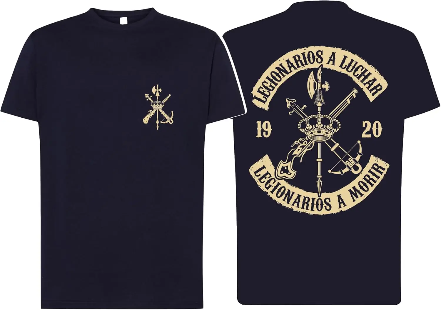 Испанский легион Tercio de Extranjeros Мужская футболка с коротким рукавом Повседневная