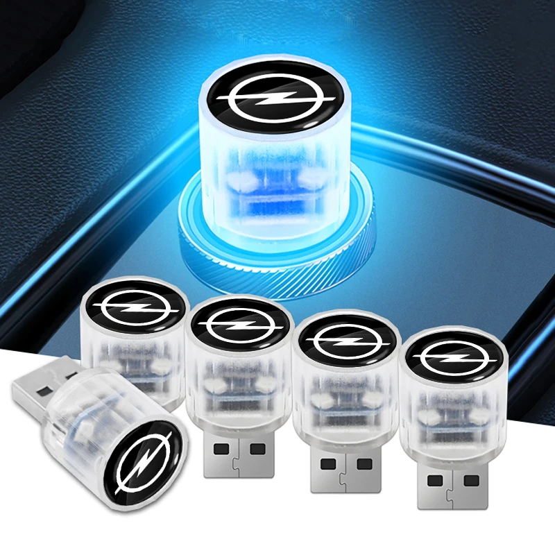 

1pcs Car USB Atmosphere Light Portable Car LED Party Lamp For Opel Astra H J G K Insignia Corsa D Vectra C Zafira B Car Interior