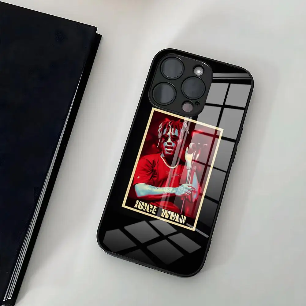 Классический чехол для телефона Juice Wrld Iphone 16 15 13 12 14 11 Pro Max с индивидуальным
