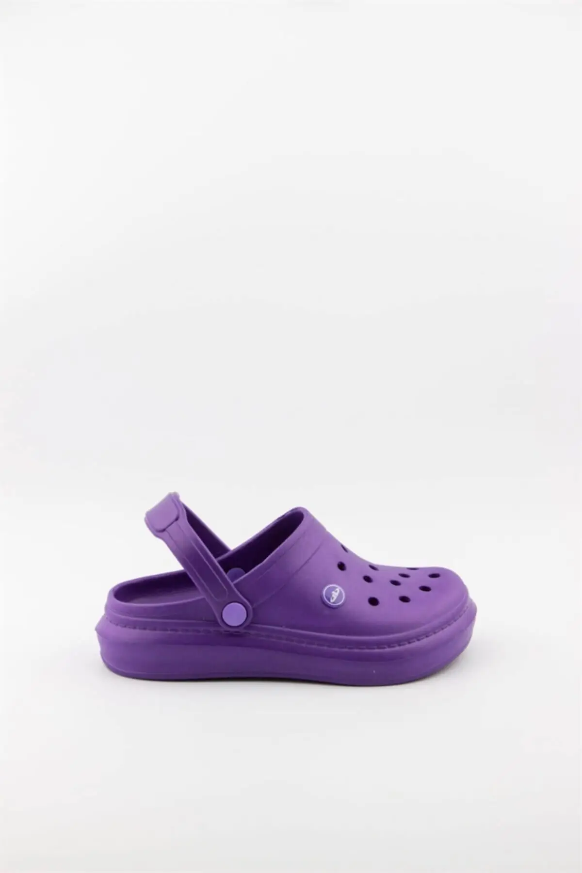 Женские фиолетовые ультратонкие шлепанцы на платформе|Тапочки| |