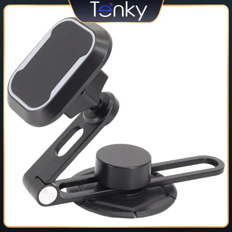 

Folding In Car Phone Stand Universal Gps Phone Bracket Portable Multi-functional Magnetic Car Bracket Car Accessories