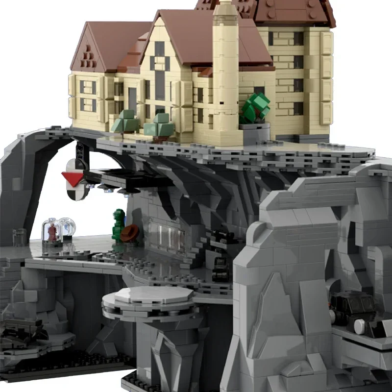 Популярные герои фильмы модель Moc строительные кирпичи микро-батарея и техника
