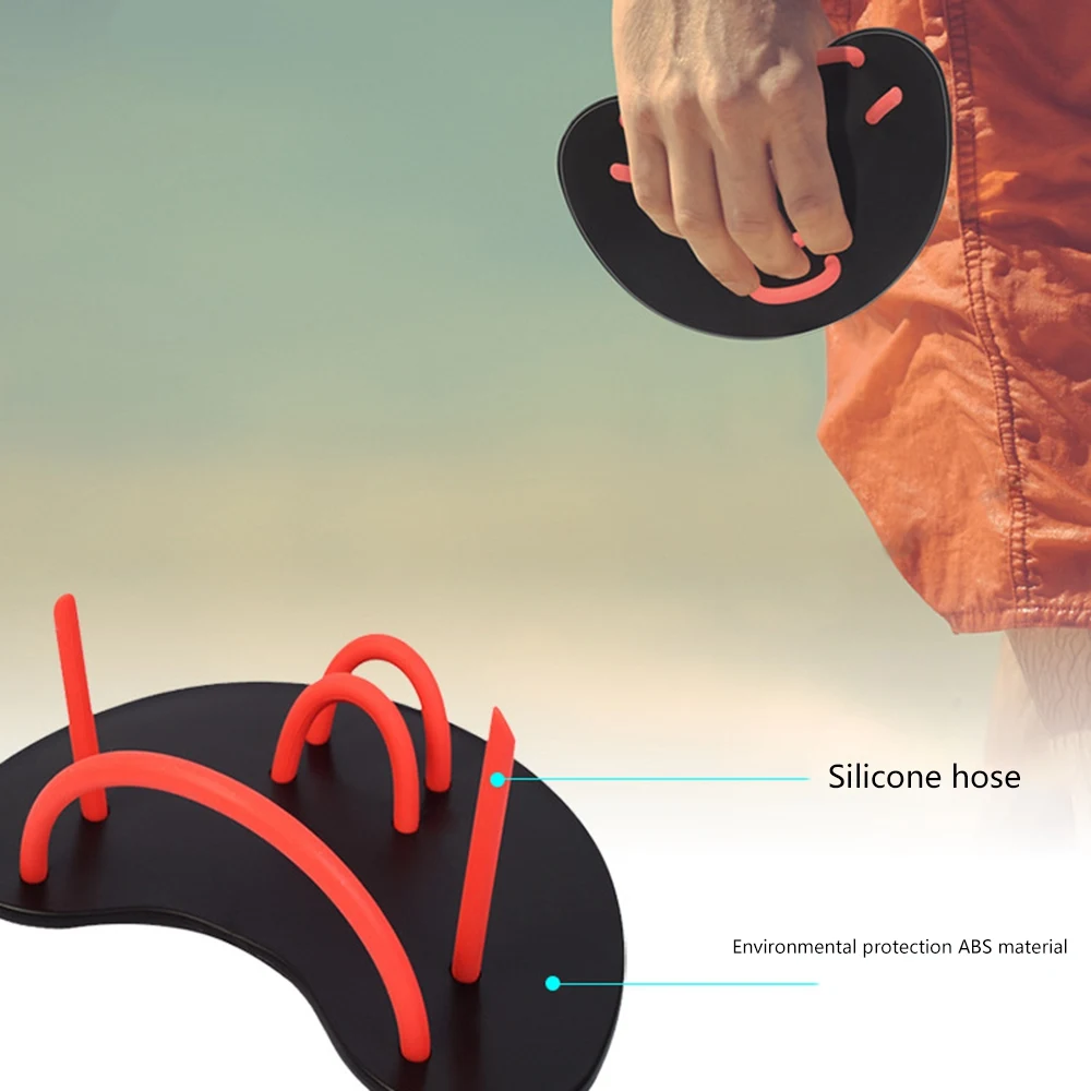 Gants de Natation Pagaies Dɾntra League à la Nage Main avec Sangles Réglables