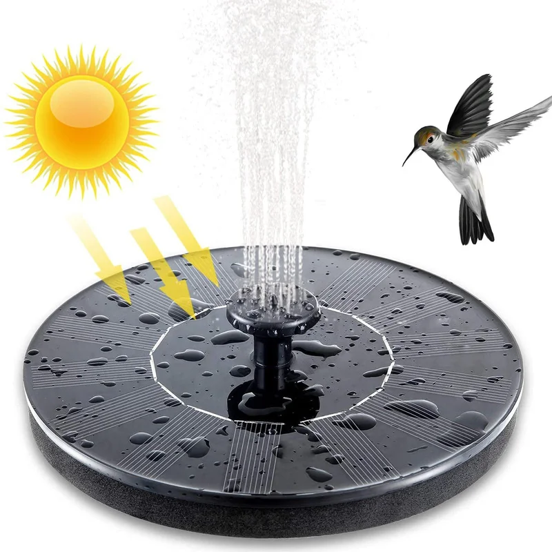 

Mini Solar Water Fountain Pool Pond Waterfall Fountain Garden Decoration Outdoor Bird Bath Solar Fountain Floating Water Pump