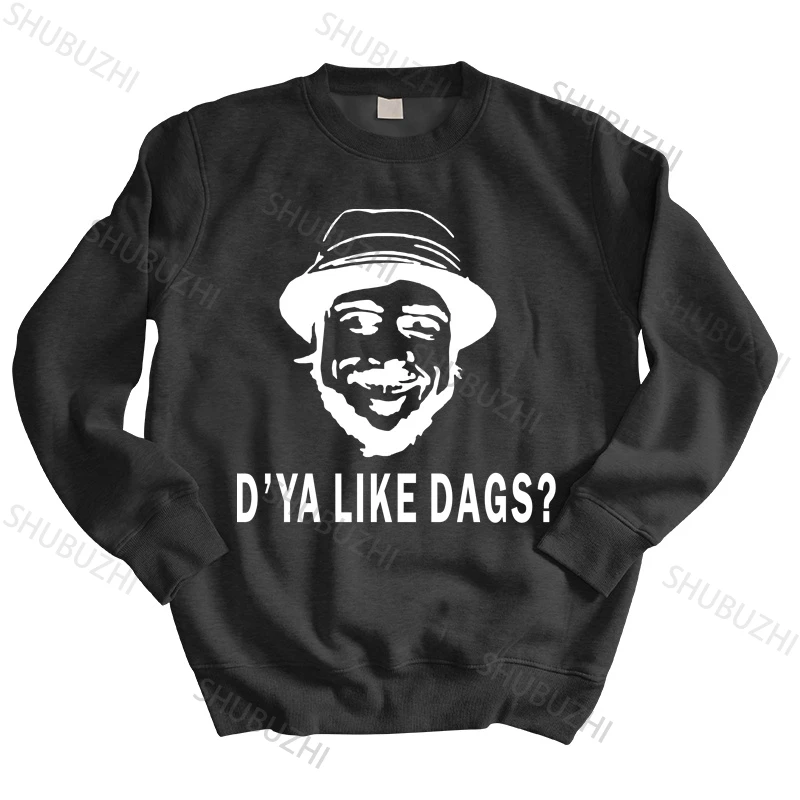 

Men streetwear sweatshirt The Snatch D'ya like DAGS Micky Brad Pitt hoodies brand hoodie black autumn clothes drop shipping