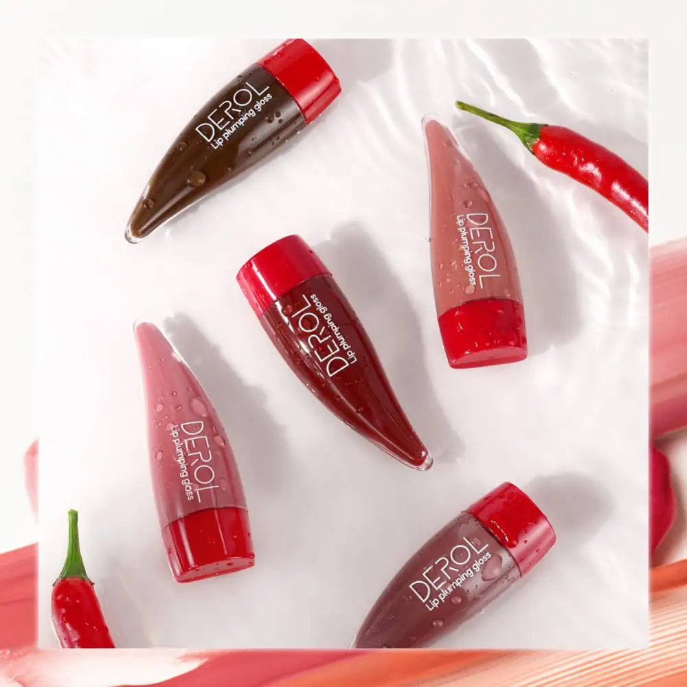 Chilli Lip Glaze для губ креативная жидкая помада зеркало макияжа водный блеск