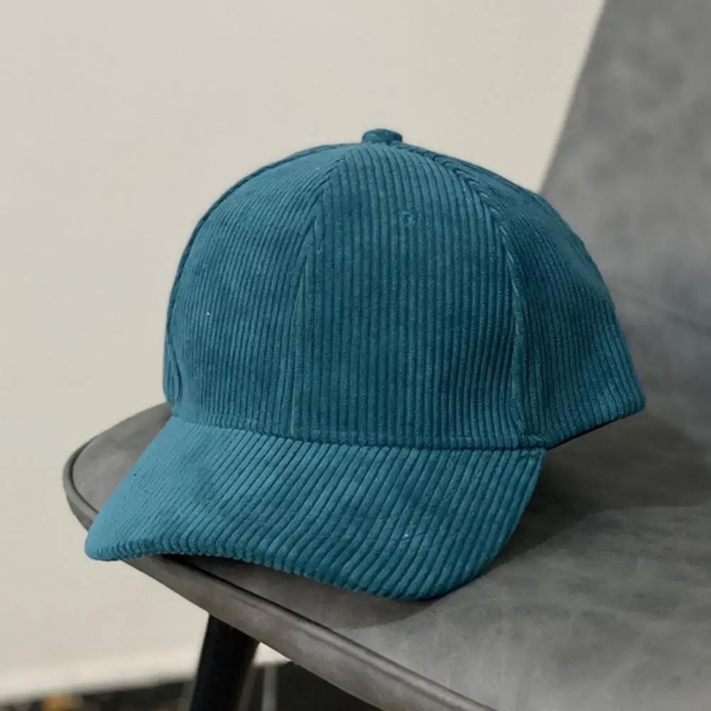 

Good Autumn Peaked Hat Breathable Retro Autumn Women Hat Portable Ponytail Hole Men Baseball Hat