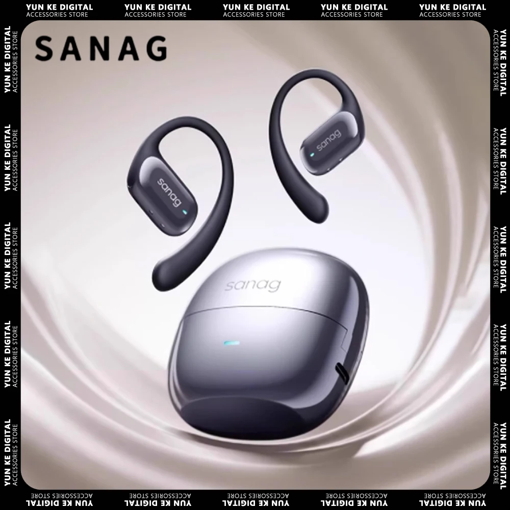 Беспроводные наушники Sanag G30 Bluetooth с открытым ухом OWS