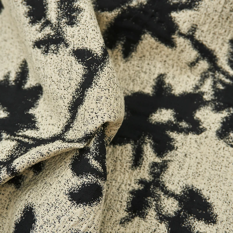 Женская жаккардовая Ткань эластичная с изображением песка Дамаска рулон сатин