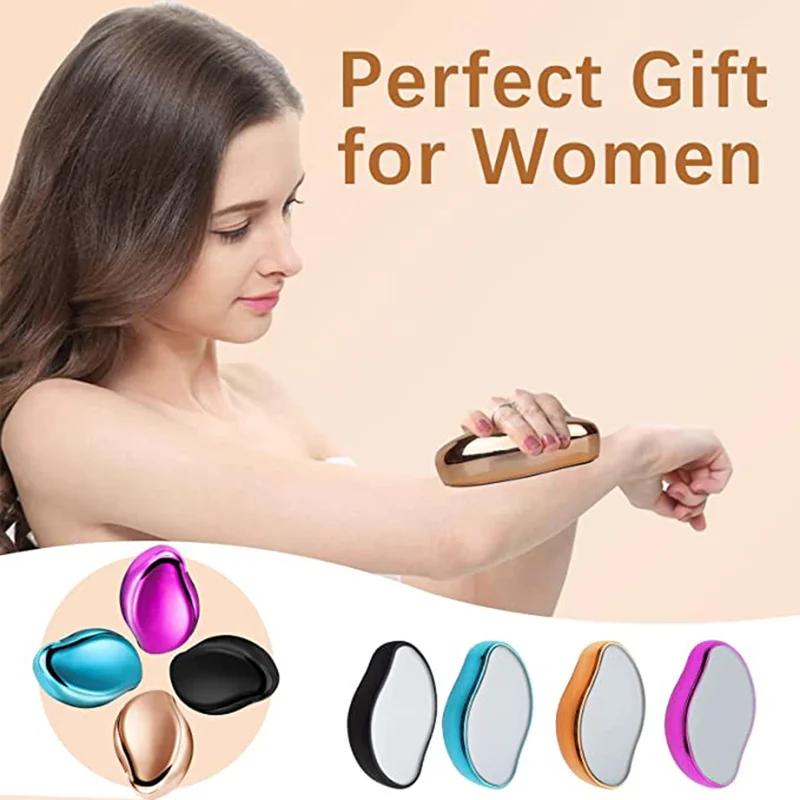 

Хрустальный эпилятор для удаления волос, волшебный ластик, безболезненная очистка тела, многоразовая кисть для депиляции и макияжа, Эпилят...