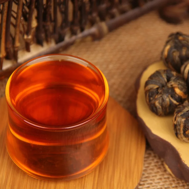 180 г/кор. Китай Юньнань дианон гунфу-Чайная Гортензия ручной работы золотой шар