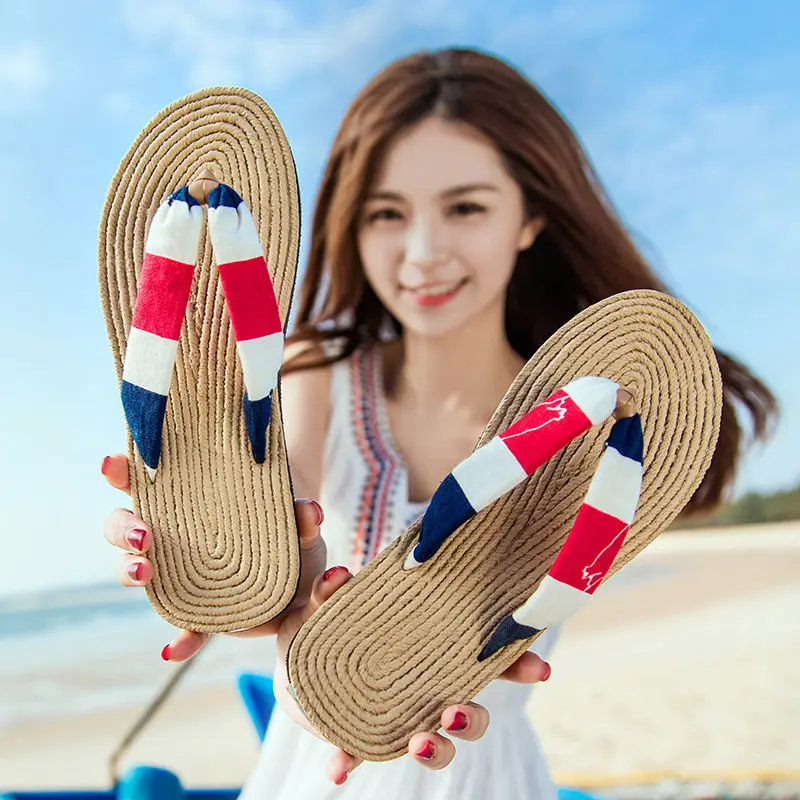 

Women's summer outdoor Joker online celebrity ins non-slip thick-soled slippers fashion outdoor beach sandals