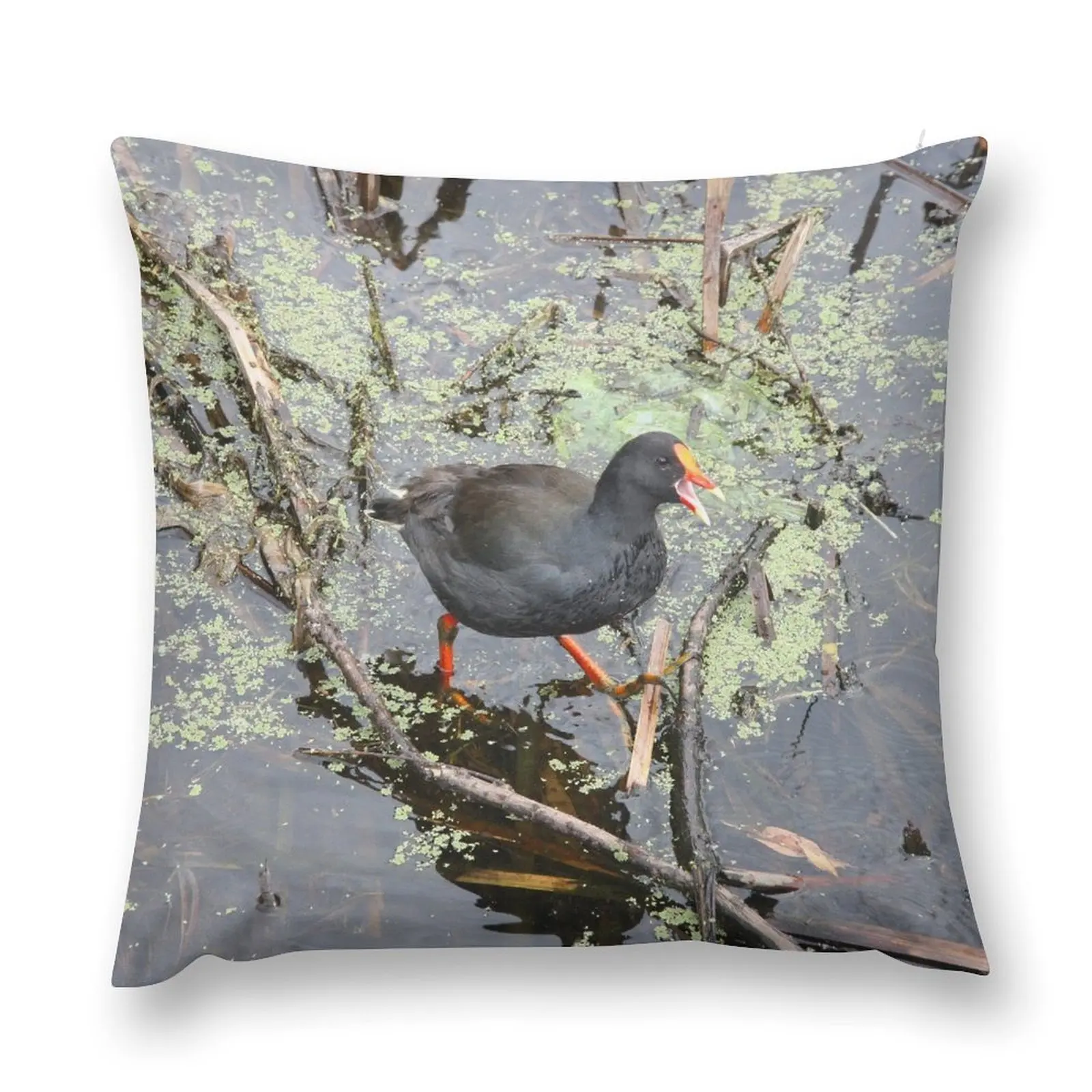 Декоративная подушка Dusky Moorhen осенняя декоративная наволочка декоративные