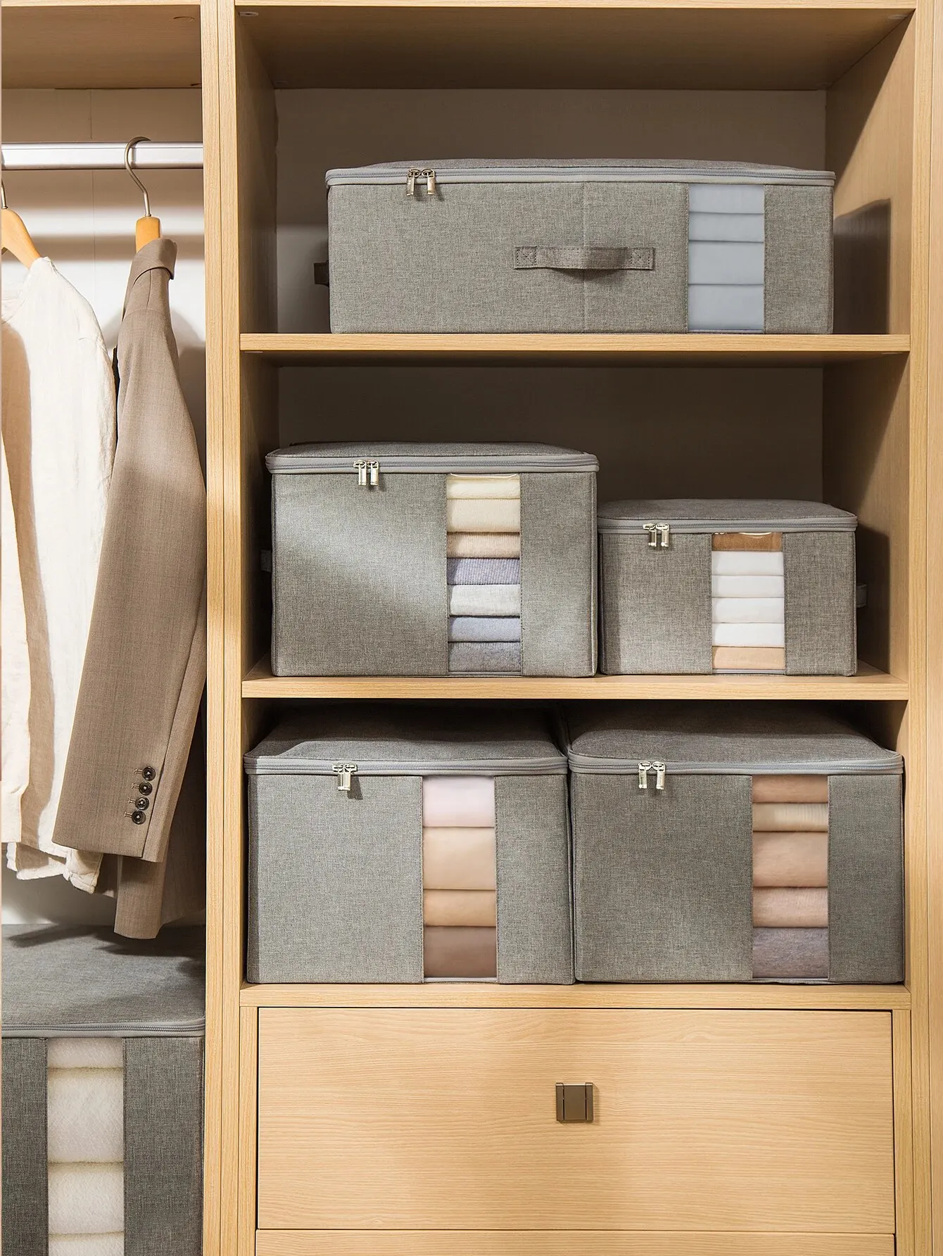 Органайзер Tianzong для одежды на молнии с крышкой