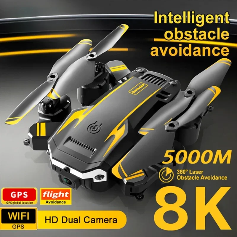 

Photography Foldable Quadcopter RC 5000M G6 Drone 5G GPS 8K Profesional HD Camera Obstacle Avoidance Aerial Dron