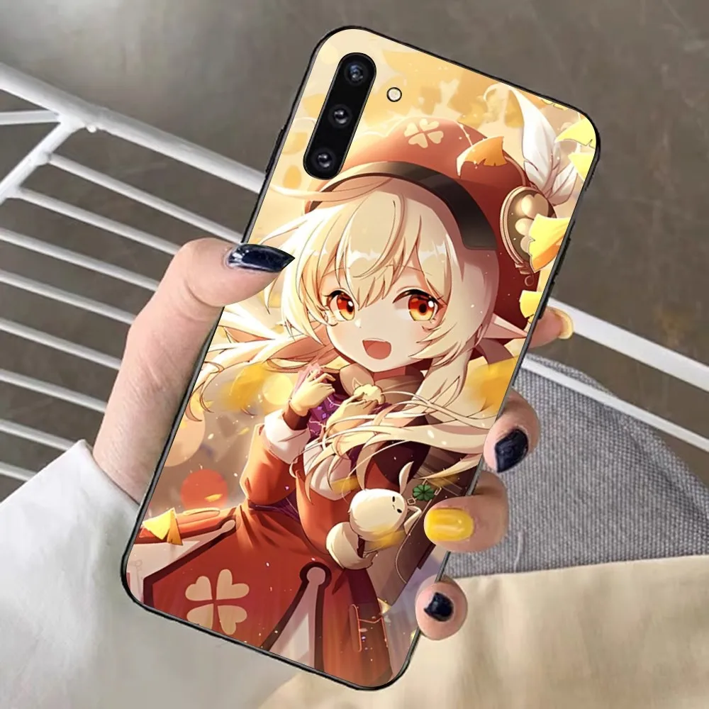 Чехол для телефона Genshin Impact Klee Samsung Note 8 9 10 20 pro plus lite M 11 30 21 31 51 A 22 42 02 03