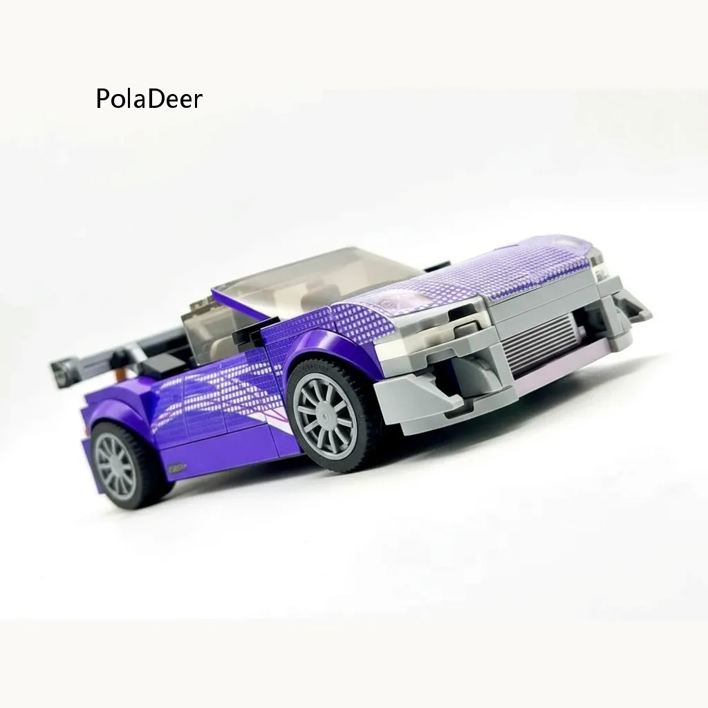 Фото Furio MOC римский затмение паук спортивный автомобиль на заказ строительный блок образовательный просветляющий DIY сборная игрушка кирпич подарок на день рождения №4