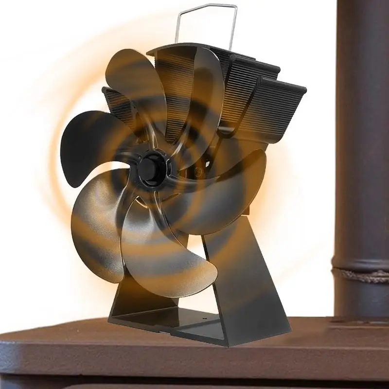 

Fireplace Fan Heat Powered Fan For Wood Burning Stove Efficient Heat Distribution Silent Log Burner Fan And Woodburner Fireplace