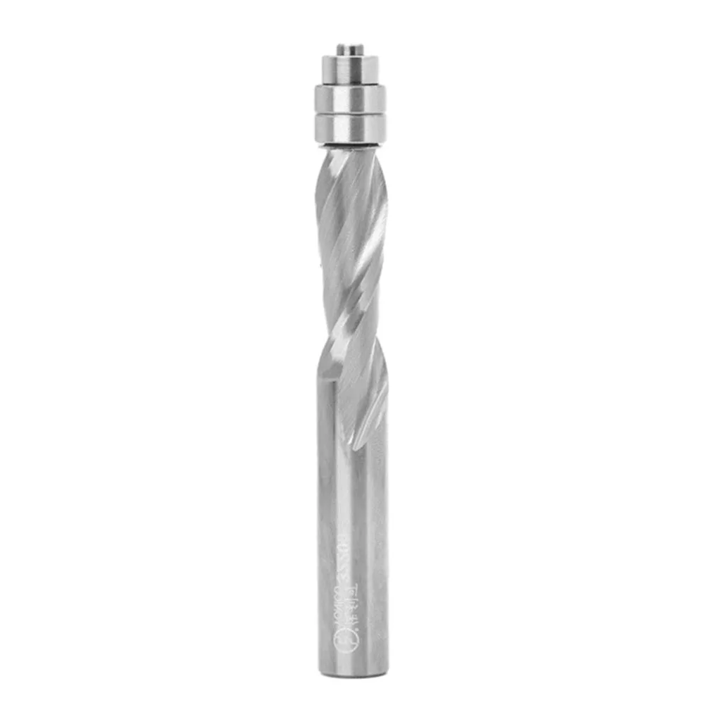 

Durable Power Tools Router Bit Spiral Upcut/Downcut Wood Processing 1/4 Shank 1/4\" (6.35mm) 2-1/2\" (64mm) Drill Bit