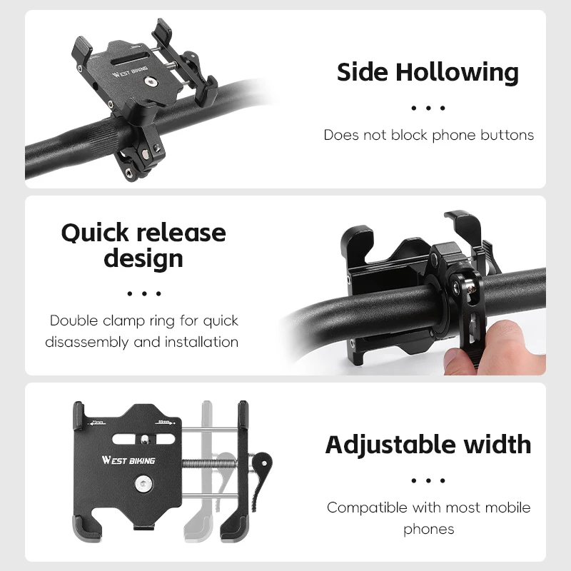 Регулируемый держатель для телефона из алюминиевого сплава