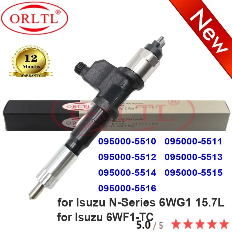 НОВЫЙ дизельный инжектор 095000 -5510 -5511 -5512 -5513 -5514 -5515 -5516 Для Isuzu N-Series