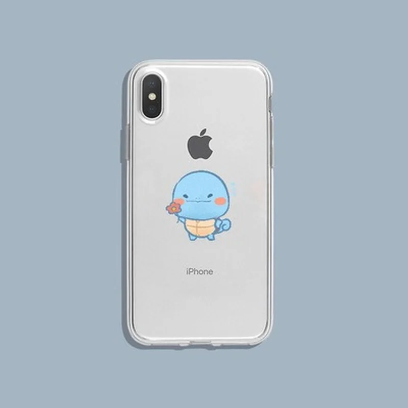 Чехол для телефона с изображением покемона Пикачу IPhone 13 12 11 Promax X Xr Xs Max 7 8 Plus милый