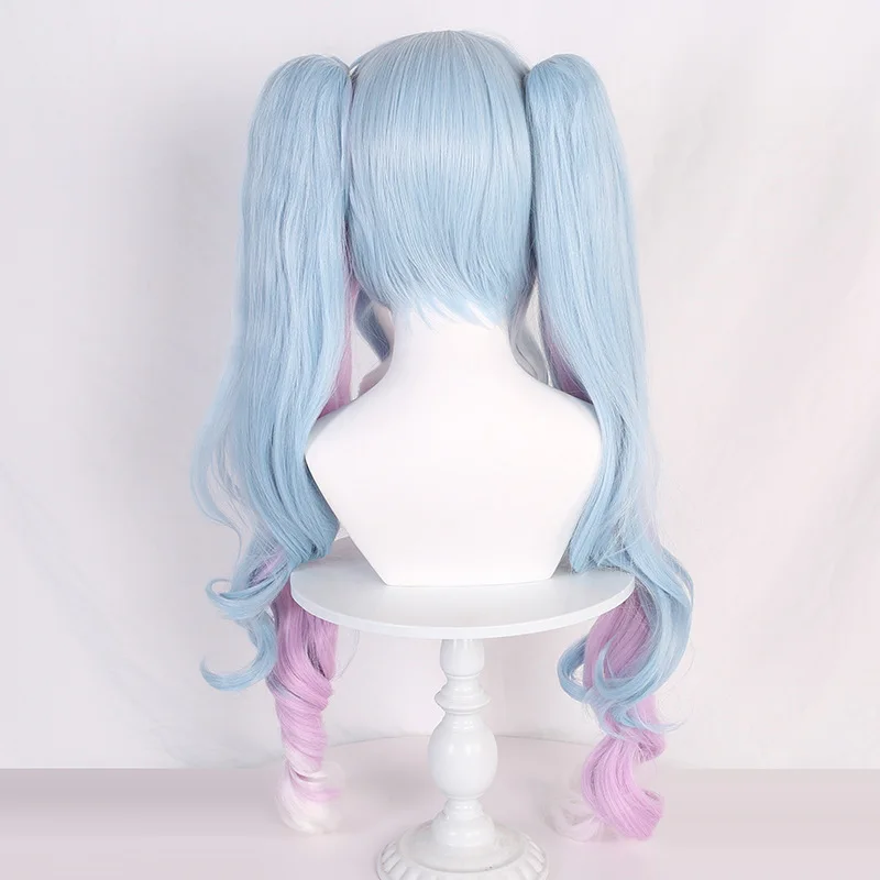 Фото SLEEP VOCALOID 2023, Snow Miku, зима 2023, парик для косплея Miku Hatsune №4