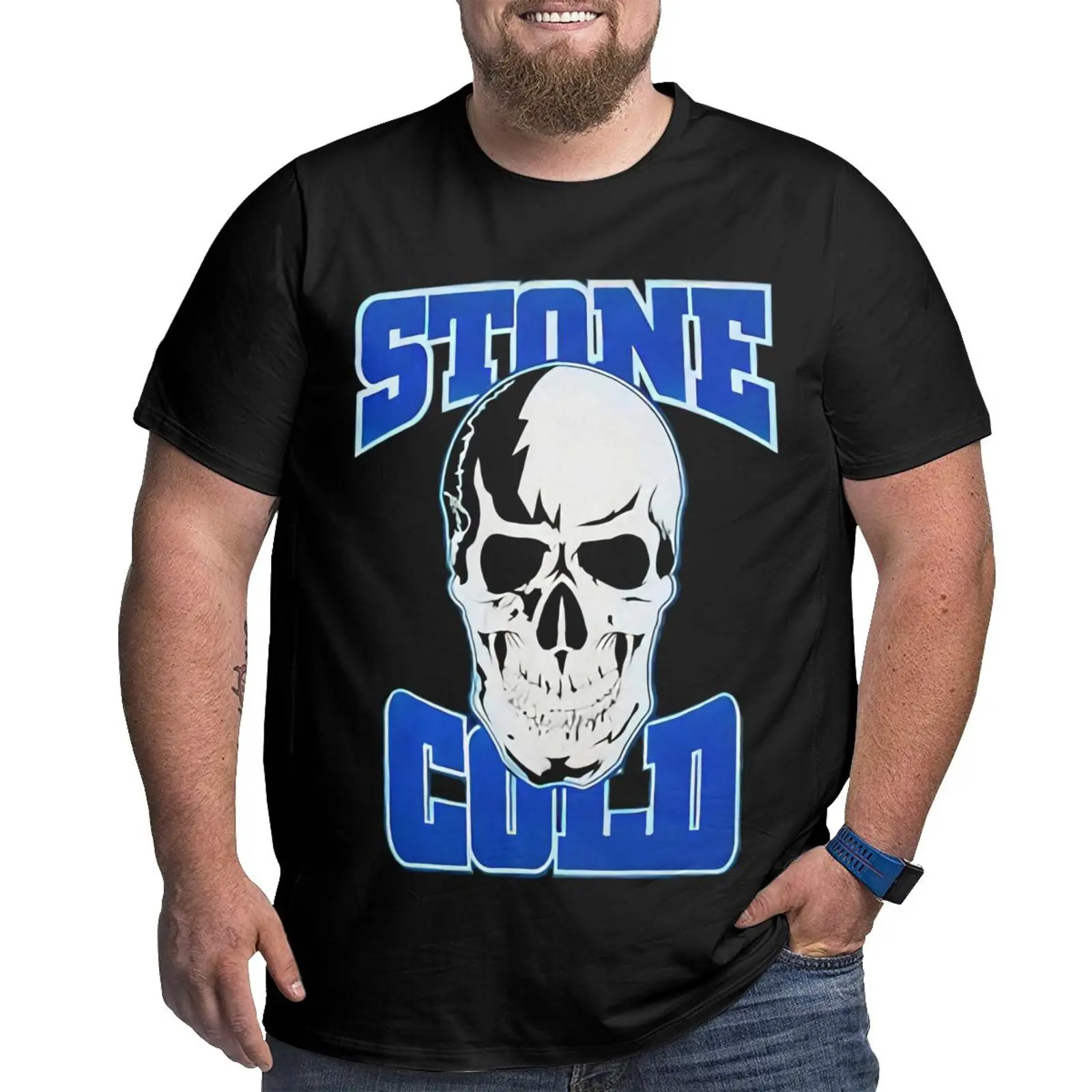 

Wwe Stone Cold Стив Остин, футболка большого размера, футболка для мужчин, футболка для женщин, Мужская одежда, футболка, мужские футболки