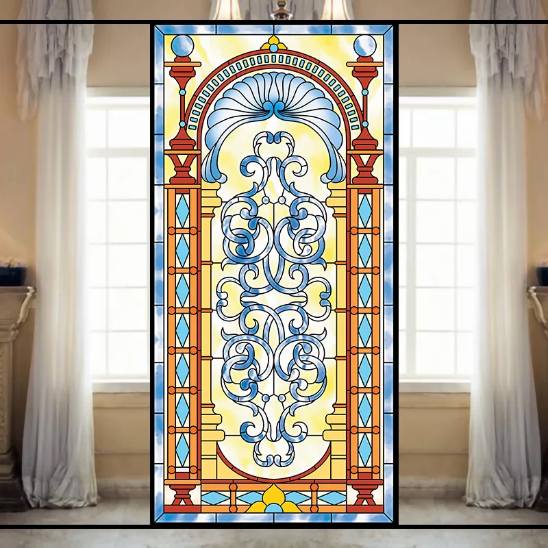 

Готическая матовая оконная пленка из ПВХ