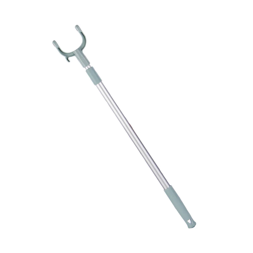 

Dressing Reaching Hook Retractable Clothes Pole Clothes Drying Fork for Household Balcony Putting On Pulling Off Clothing