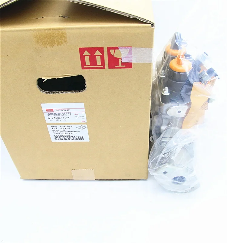 Оригинальные детали 6WG1 ZX470-3 8-97603414-4 8976034144 HITACHI Excavator 094000-0484 насос для впрыска
