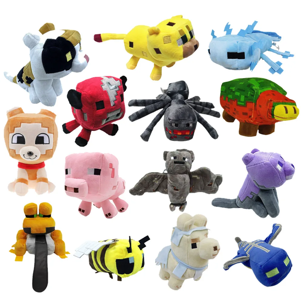 

Animal Bobicraft Plush Toy Cartoon Bee Sheep Pig Bat Plush Doll Game Plush Toys Soft Stuffed Animal Birthday Gift for Kids Fans