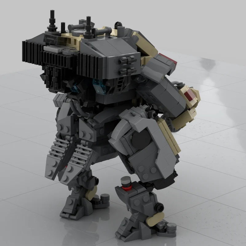 900 шт. Moc Vanguard-Class Titan Legion робот набор строительных блоков для Titanfall 2 боевые меховые