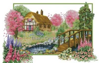 sj024a stich cross stitch kits craft packages cotton seasons painting counted china diy needlework embroidery cross stitching
