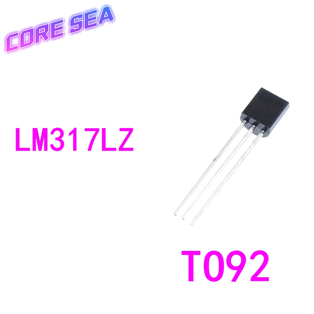10 шт., LM317LZ TO-92 LM317 LM317L TO92, новая и оригинальная интегральная схема