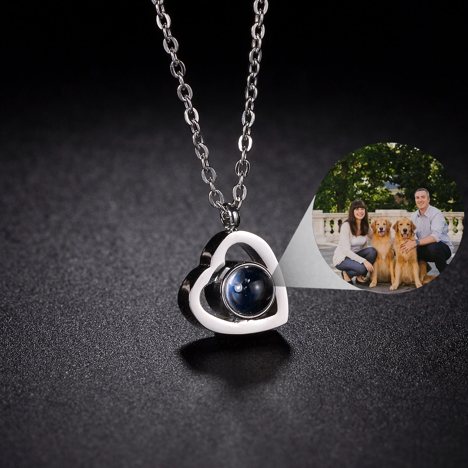 Ожерелье Atoztide для женщин и мужчин индивидуальное проекционное ожерелье с