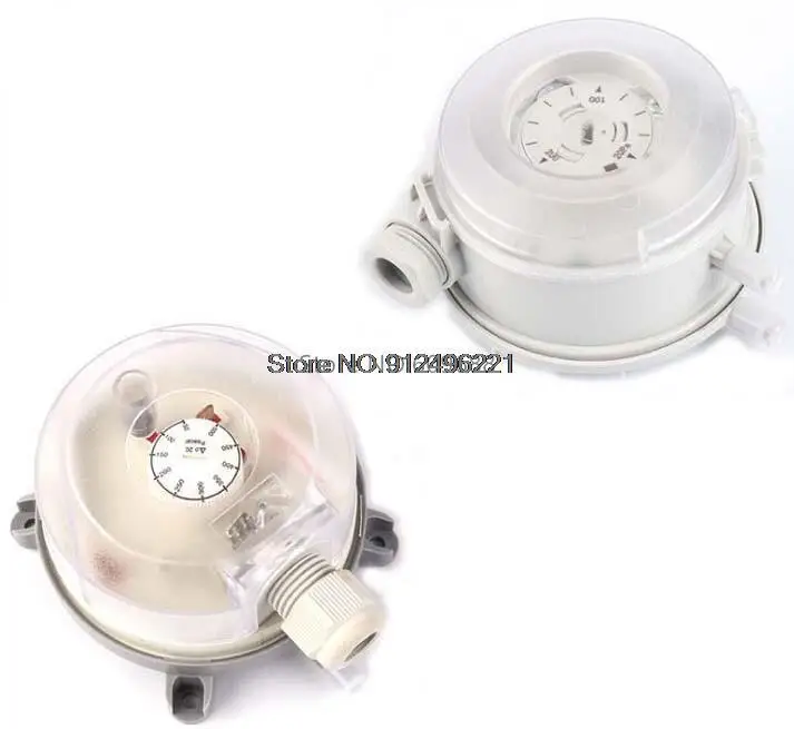 Диапазон регулировки переключателя перепада давления воздуха TEB930 20-200PA / 30-300PA