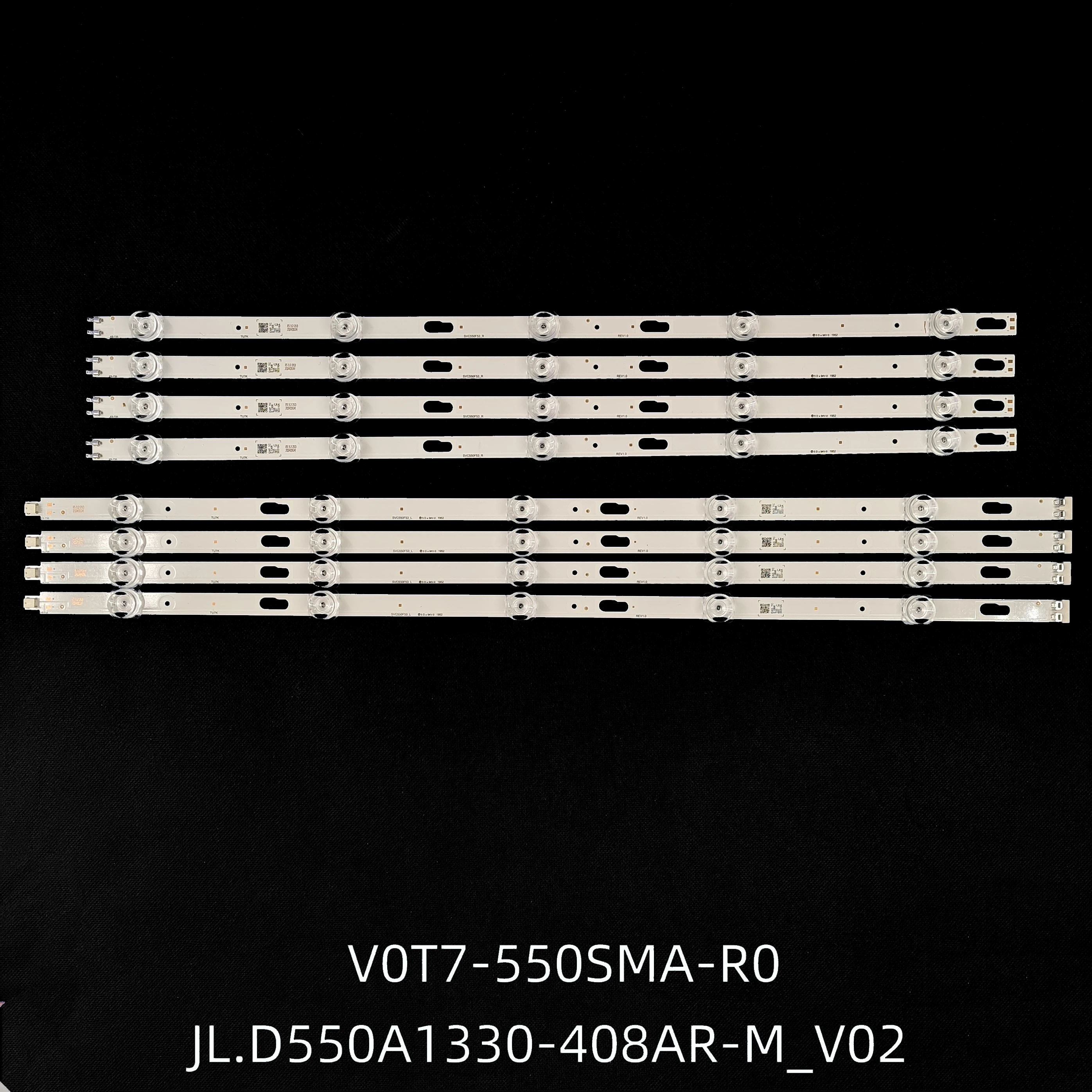 Фото Светодиодная лента для UE55AU7100U UE55AU7175U UE55AU7105K UE55AU7172U UE55TU7005 SVC550F53/78_R SVC550F53-78-L-REV2.0 LM41-00889A 00890A №1