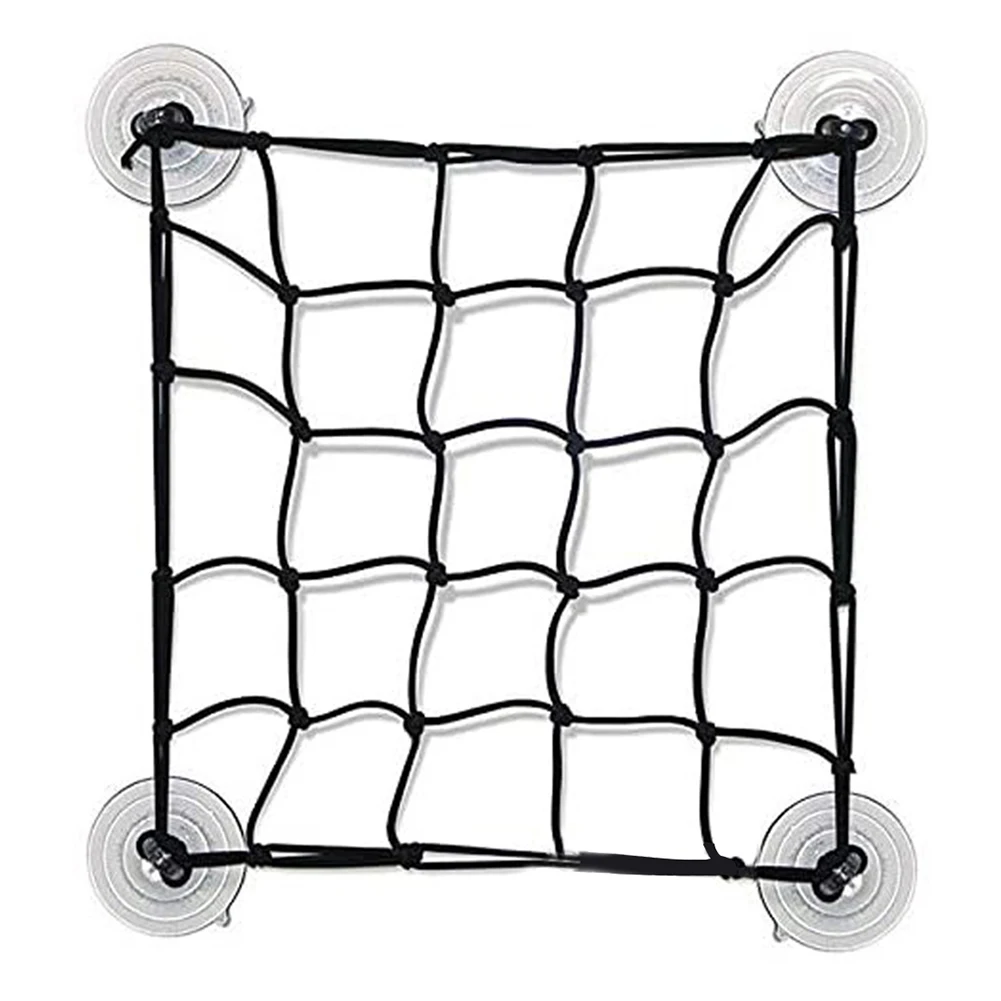 

Cargo Net with 4 Suction Cups Paddle Board Bungee Kayak Surfboard Deck Mesh Bag Surfing Accessories