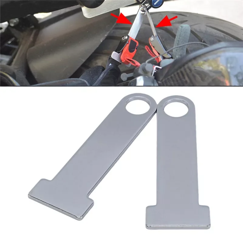 

Universal Motorcycle Silver Helmet Strap D-Ring Steel Lock Extensions Scooter Biker Modification Parts