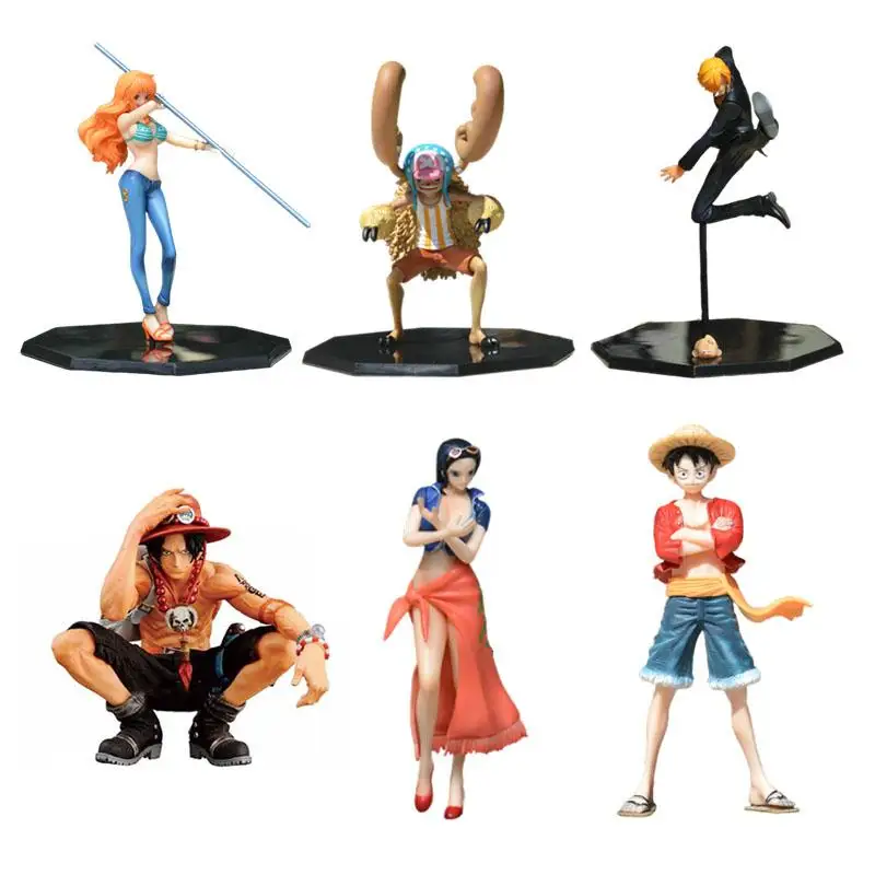 

Anime One Piece Series Monkey D. Luffy Nico-Robin Models Desktop Accessories Children's Toys Surprise Christmas Birthday Gifts