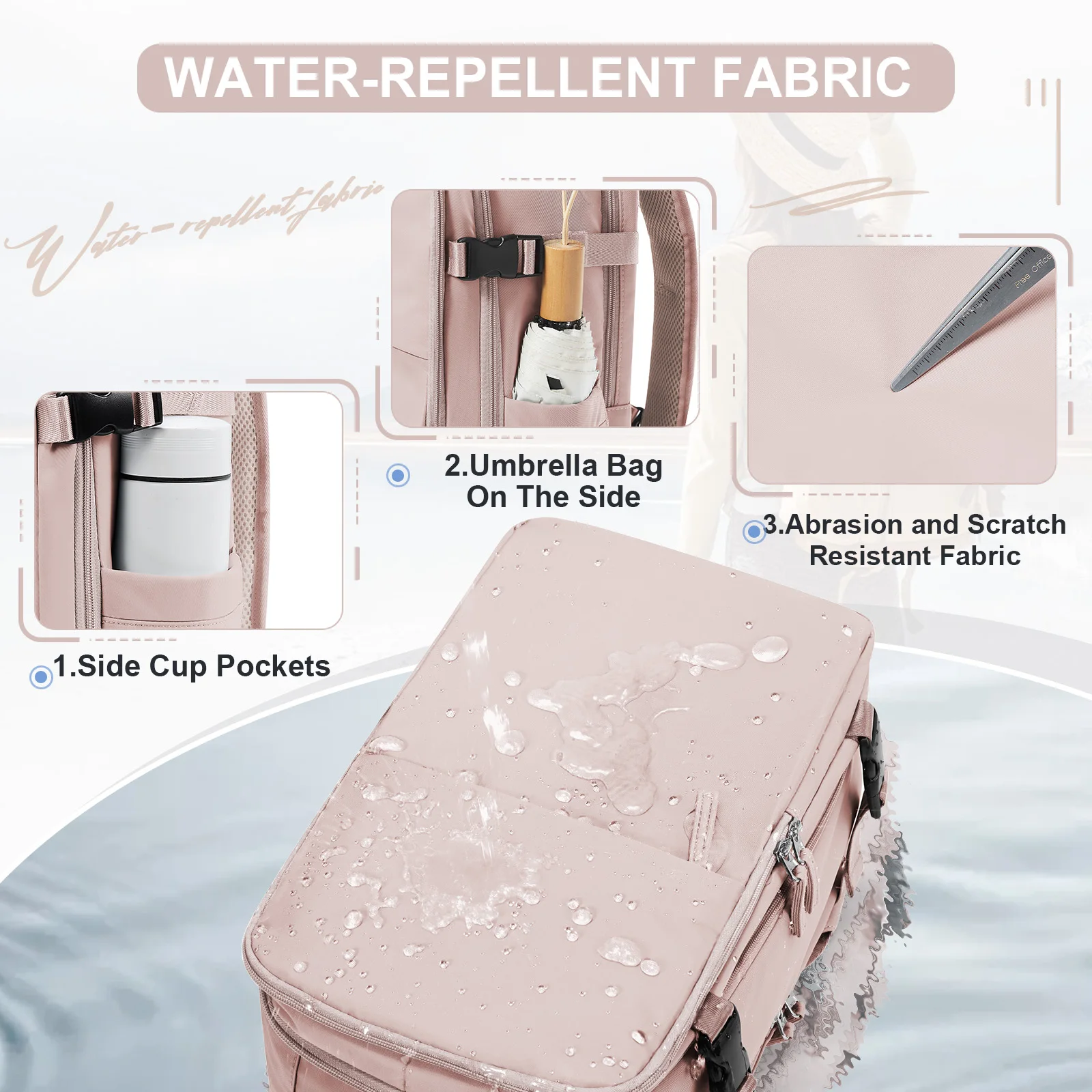 Женский дорожный рюкзак Ryanair 40x20x25 сумка для кабины ручной чемодан усиленный