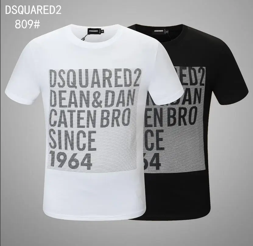 

2022 New Classic Dsquared2 Fashion Trend Advanced Printing Short Sleeve harajuku graphic t shirts men clothing