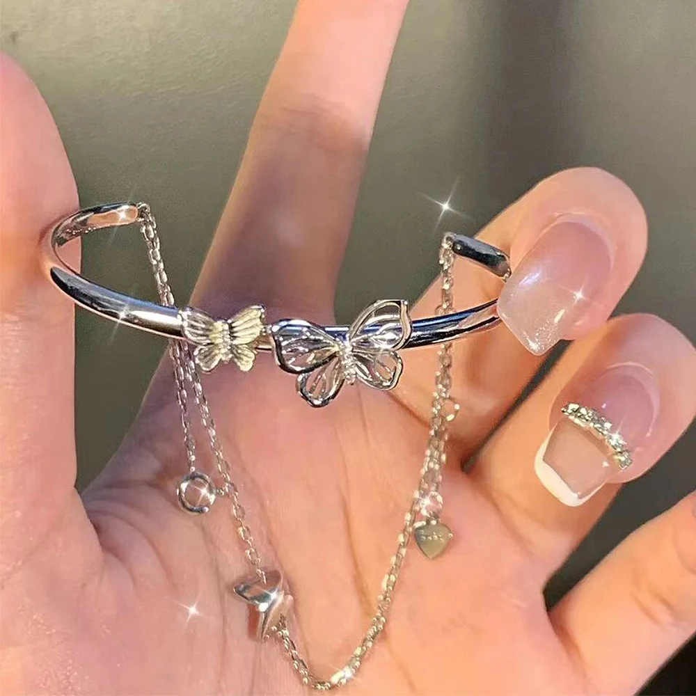 

Блестящий многослойный бриллиантовый браслет для женщин и девушек, Женский нишевый дизайн Kpop, Сказочная милая подружка, ювелирные изделия, ...