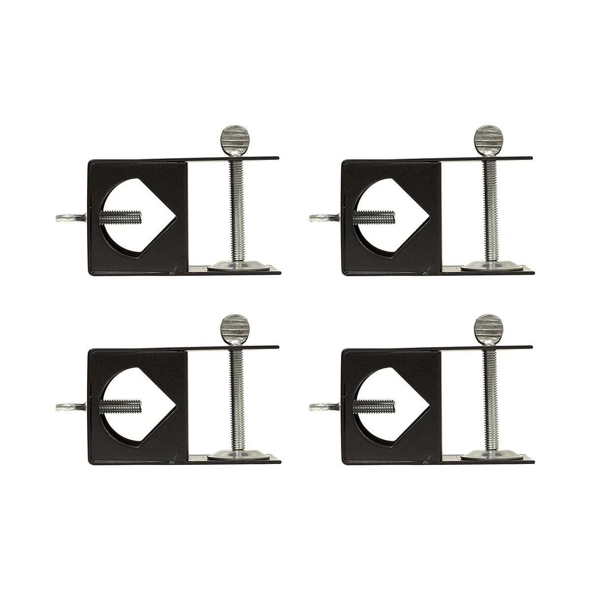 

Аксессуар, металлический черный зажим для подставки, зажим для декоративной рамы, зажим для крепления